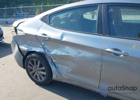 2016 Hyundai Elantra Se из США, поврежденный, VIN 5NPDH4AE9GH653368